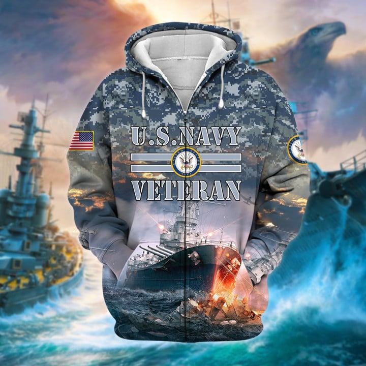 Premium Proud To Be A US Navy Veteran NPVC160802
