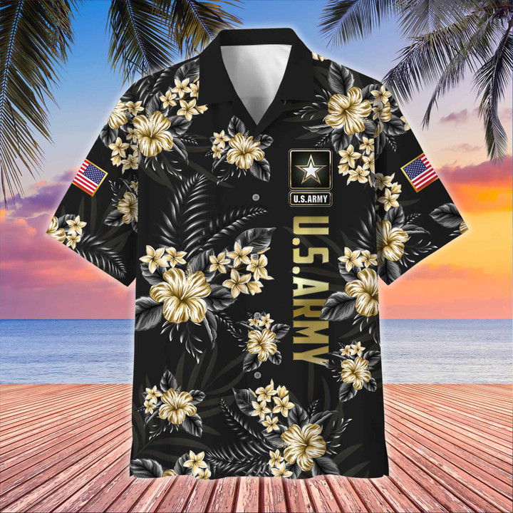 Premium Proudly Served US Veteran Hawaii Shirt NPVC130601