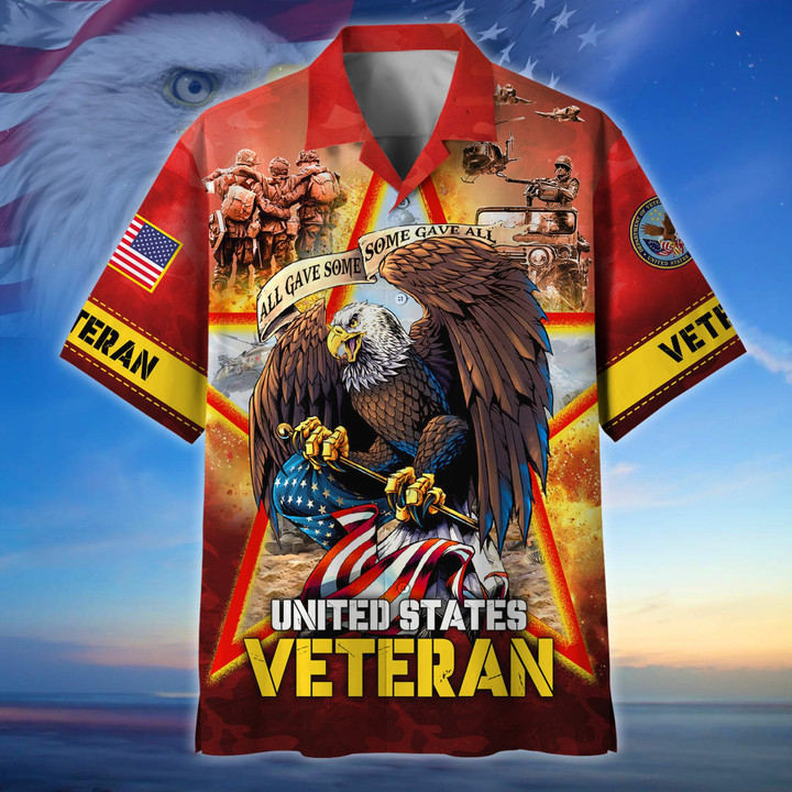 Unique Proudly Served US Veteran Hawaii Shirt NPVC220601