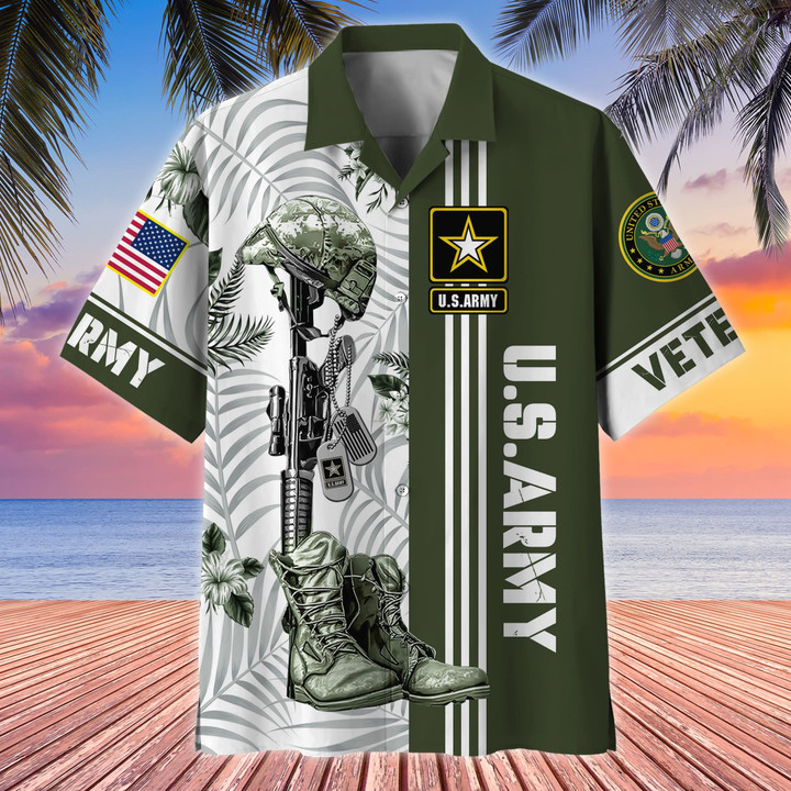 Premium Proudly Served US Veteran Hawaii Shirt APVC200702