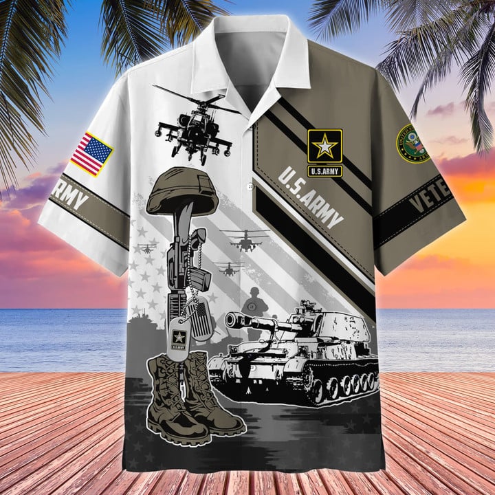 Premium Honoring All Who Served US Veteran Hawaii Shirt APVC080802