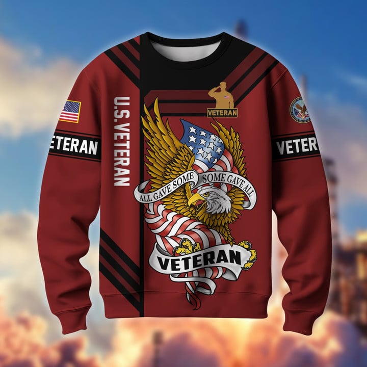 Premium All Gave Some Some Gave All US Veteran Sweatshirt APVC221202