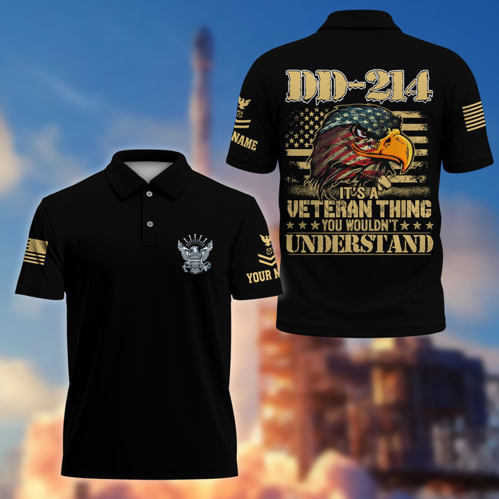 Premium Custom US Navy Polo Shirt VPVC206602, Gifts for Navy Veteran, Gifts For Dad, Gifts On Father's Day, Independence Day, Veterans Day.