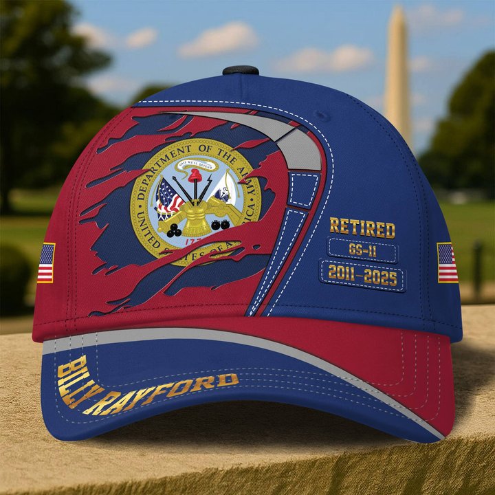 Premium Custom US Retired Cap DPVC271014