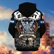 Premium US Veteran Zip Up Hoodie CPHN151011, Gifts For US Veterans, Gifts For Veterans Day.