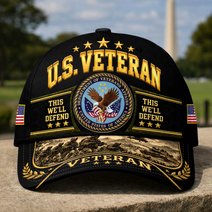 Premium US Veteran Baseball Hats CPHN081011, Gifts For US Veterans, Gifts For Veterans Day, Father's Day.