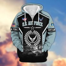 Premium US Veteran Zip Up Hoodie BTTN201021, Gifts For US Veterans, Gifts For Veterans Day.