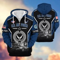 Premium US Veteran Zip Up Hoodie BTTN201021, Gifts For US Veterans, Gifts For Veterans Day.