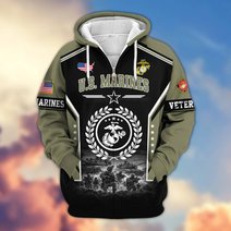 Premium US Veteran Zip Up Hoodie BTTN201021, Gifts For US Veterans, Gifts For Veterans Day.