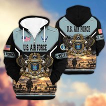 Premium US Veteran Zip Up Hoodie BTTN221023, Gifts For US Veterans, Gifts For Veterans Day.