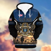 Premium US Veteran Zip Up Hoodie BTTN221023, Gifts For US Veterans, Gifts For Veterans Day.