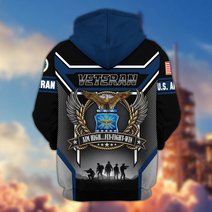 Premium US Veteran Zip Up Hoodie CPHN211011, Gifts For US Veterans, Gifts For Veterans Day.