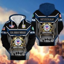 Premium US Veteran Zip Up Hoodie CPHN211011, Gifts For US Veterans, Gifts For Veterans Day.