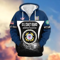 Premium US Veteran Zip Up Hoodie BTTN271022, Gifts For US Veterans, Gifts For Veterans Day.