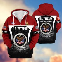 Premium US Veteran Zip Up Hoodie BTTN271022, Gifts For US Veterans, Gifts For Veterans Day.