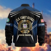 Premium US Veteran Bomber Jacket BTTN281021, Waterproof Windbreaker Coat, US Veteran Gift, Veterans Day Gift.