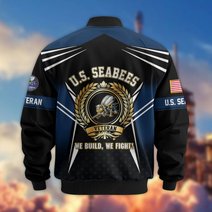 Premium US Veteran Bomber Jacket BTTN281021, Waterproof Windbreaker Coat, US Veteran Gift, Veterans Day Gift.