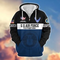 Premium US Veteran Zip Up Hoodie DPVC291001, Gifts For US Veterans, Gifts For Veterans Day.