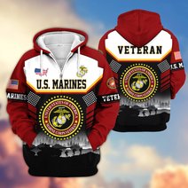 Premium US Veteran Zip Up Hoodie BTTN291022, Gifts For US Veterans, Gifts For Veterans Day.