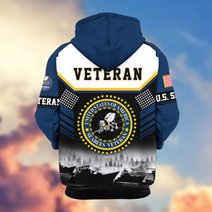 Premium US Veteran Zip Up Hoodie BTTN291022, Gifts For US Veterans, Gifts For Veterans Day.