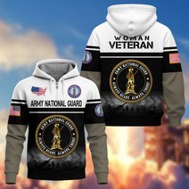 Premium US Woman Veteran Zip Up Hoodie DPVC301001, Gifts For US Woman Veterans, Gifts For Veterans Day.