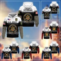 Premium US Woman Veteran Zip Up Hoodie DPVC301001, Gifts For US Woman Veterans, Gifts For Veterans Day.