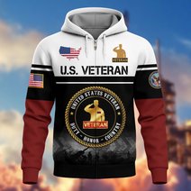 Premium US Woman Veteran Zip Up Hoodie DPVC301001, Gifts For US Woman Veterans, Gifts For Veterans Day.