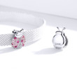 The Ladybug Mesh Bracelet Charm