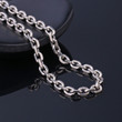 Retro Sweater Chain Necklace S925 Sterling Silver Personalized Hip Hop Style