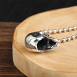 Skull Retro Pendant 925 Sterling Silver Personalized Creative Pendant