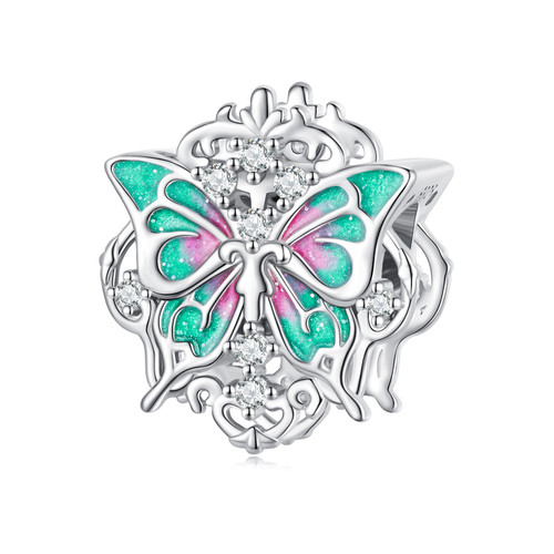 Baroque Butterfly Charm