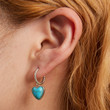 Heart Turquoise Drop & Dangle Earrings