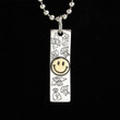 Smiley Retro Pendant 925 Sterling Silver Personalized Creative Pendant