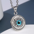 Eight-Pointed Star Retro Pendant 925 Sterling Silver Personalized Creative Pendant