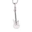 Electric Guitar Retro Pendant 925 Sterling Silver Personalized Creative Pendant