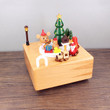 Little Bear Christmas Wooden Music Box, Gift for Boy, Gift for Kids