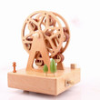 Personalized Spinning Ferris Wheel Wooden Music Box