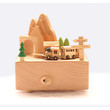 Personalized Mobile Train Series Wooden Music Box