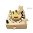Personalized Mobile Train Series Wooden Music Box