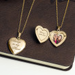 Personalized 14k Yellow Gold Always In My Heart Photo Locket