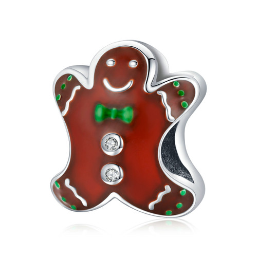 Christmas Gingerbread Man Charm