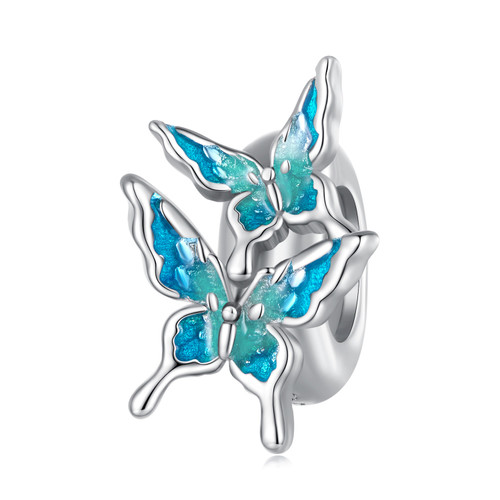 Butterfly Septal Bead Charm