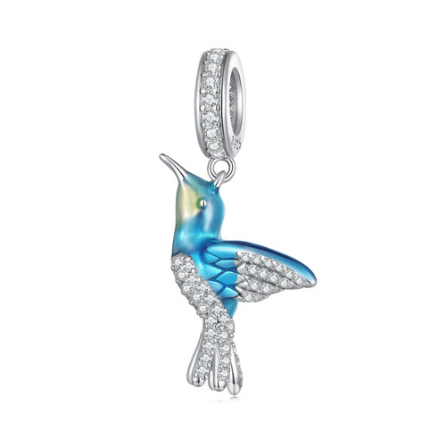 Exquisite Kingfisher Pendant Charm