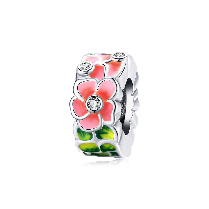 Colorful Flower Charm