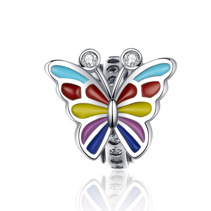 Colorful Butterfly Charm