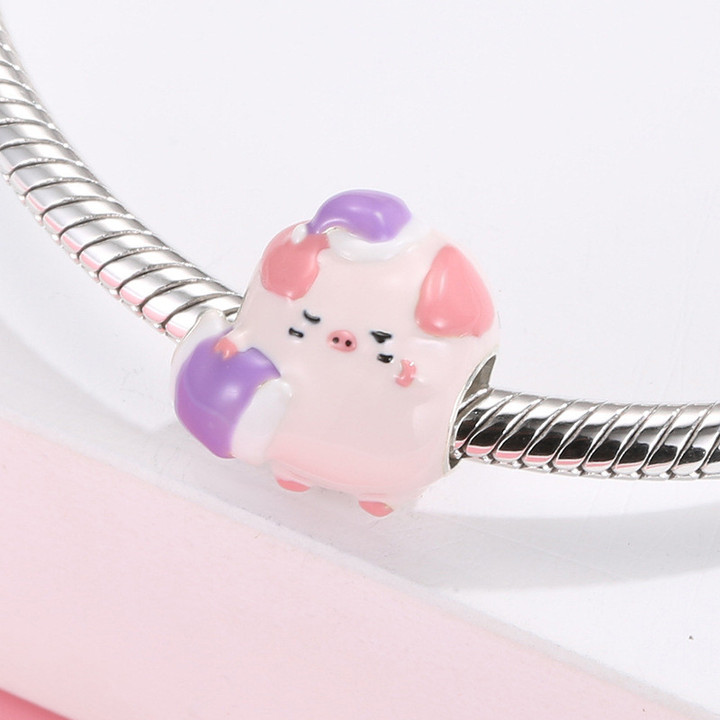 Creative Animal Pig Theme Charm Collection