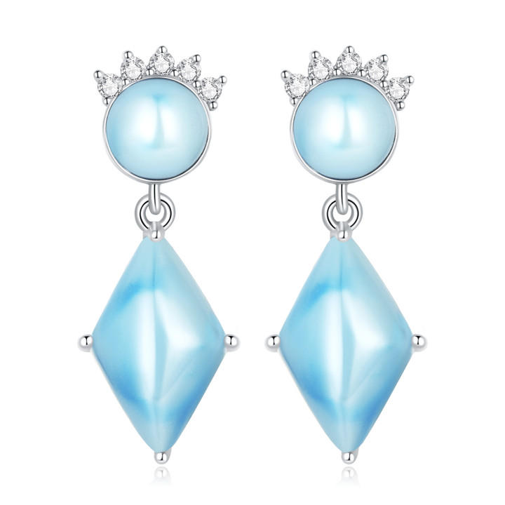 Delicate Diamond Earrings