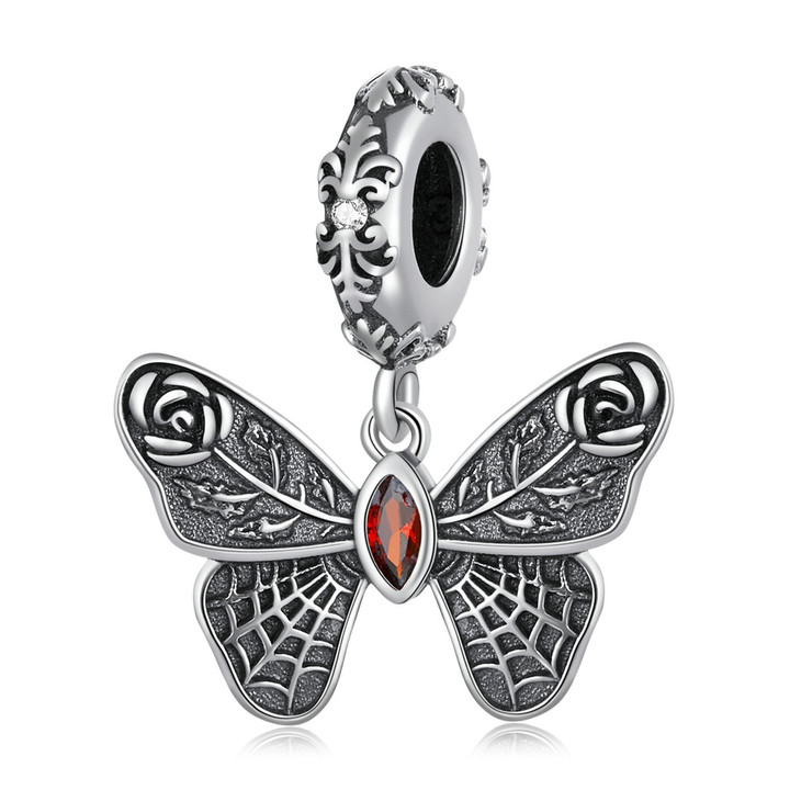 Vintage Butterfly Pendant Dangle Charm