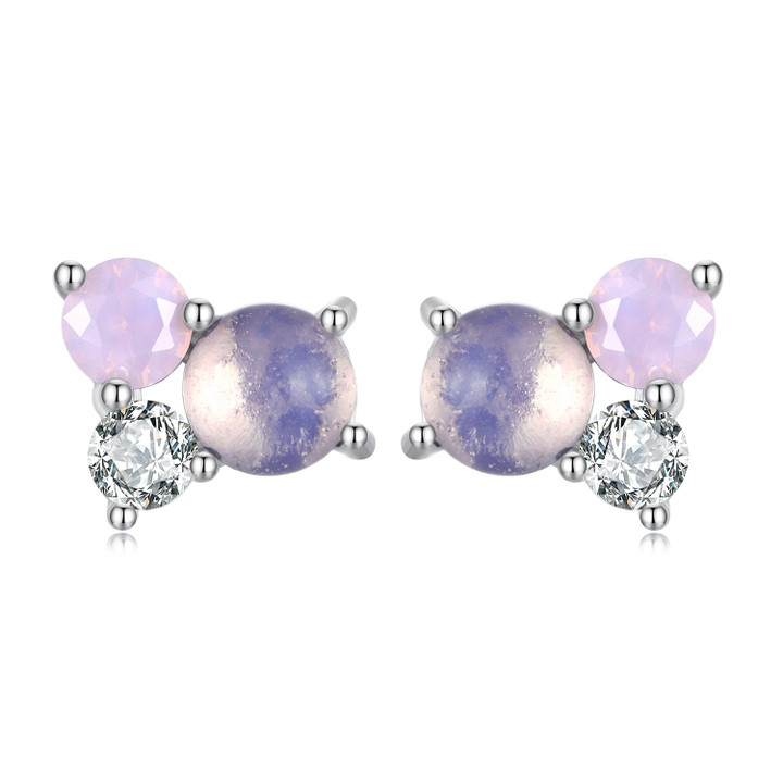 Gemstones Stud Earrings