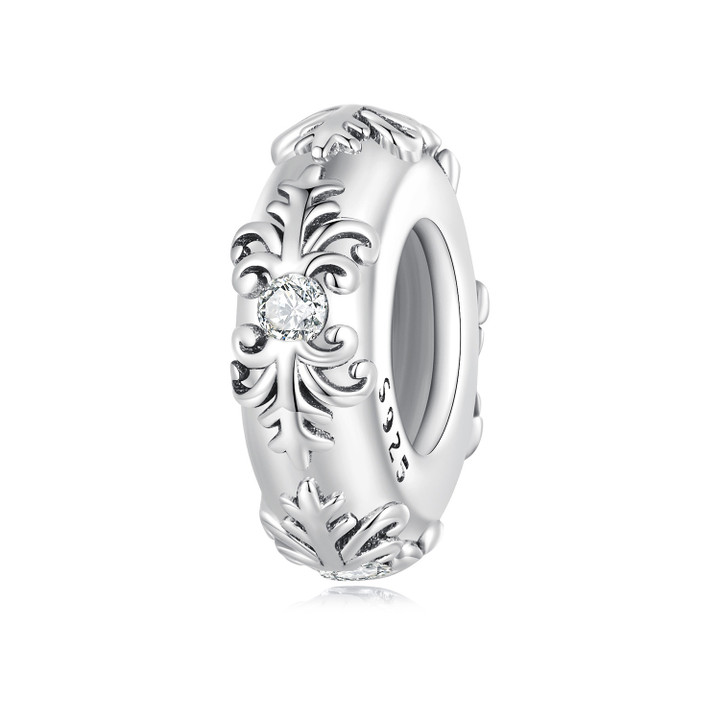 Decorative Pattern Spacer Charm